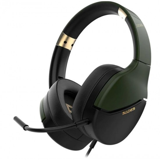 SADES SPOWER Gaming Headset - Gold SADES SPOWER Gaming Headset - Gold